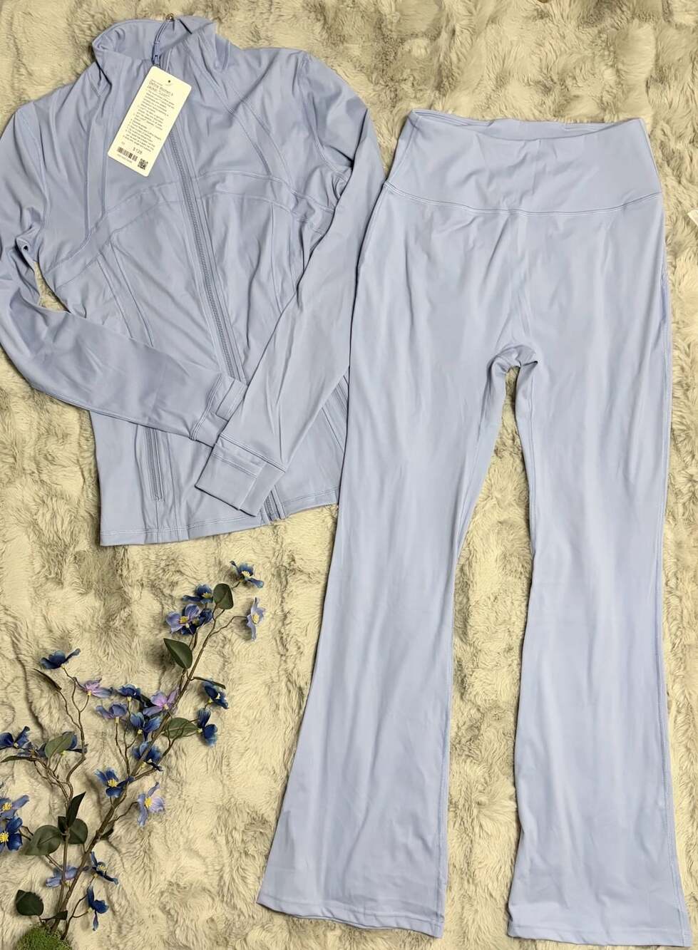Lululemon Define Women's Set Size M Light Blue